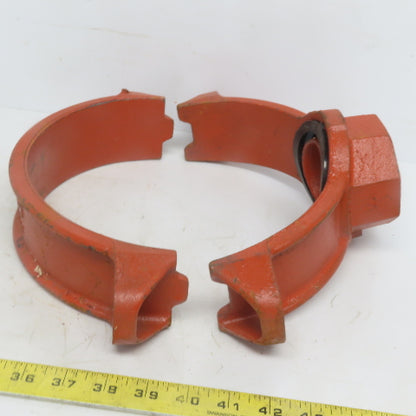 Victaulic 920/422 8x2 Mechanical T Bolted Branch Outlet Ductile Iron No Bolts