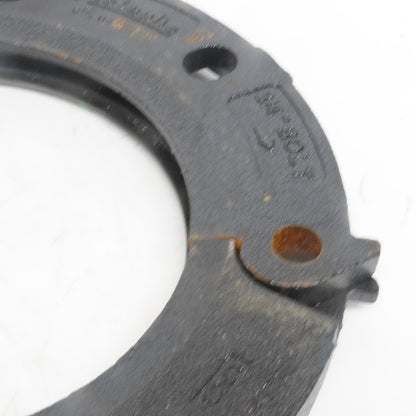 Victaulic S/741 8" Flange Adapter W/Gasket 3/4 Bolt Holes Ductile Iron