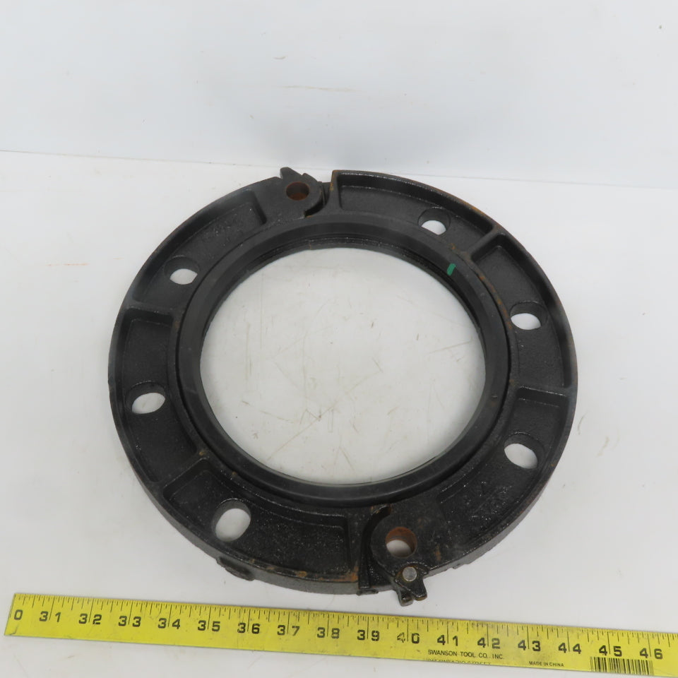 Victaulic S/741 8" Flange Adapter W/Gasket 3/4 Bolt Holes Ductile Iron