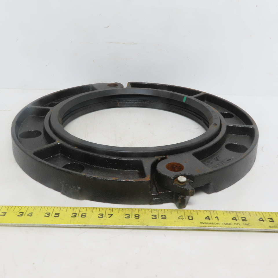Victaulic S/741 8" Flange Adapter W/Gasket 3/4 Bolt Holes Ductile Iron