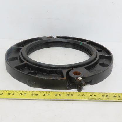 Victaulic S/741 8" Flange Adapter W/Gasket 3/4 Bolt Holes Ductile Iron