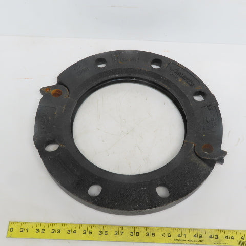 Victaulic S/741 8" Flange Adapter W/Gasket 3/4 Bolt Holes Ductile Iron