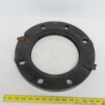 Victaulic S/741 8" Flange Adapter W/Gasket 3/4 Bolt Holes Ductile Iron