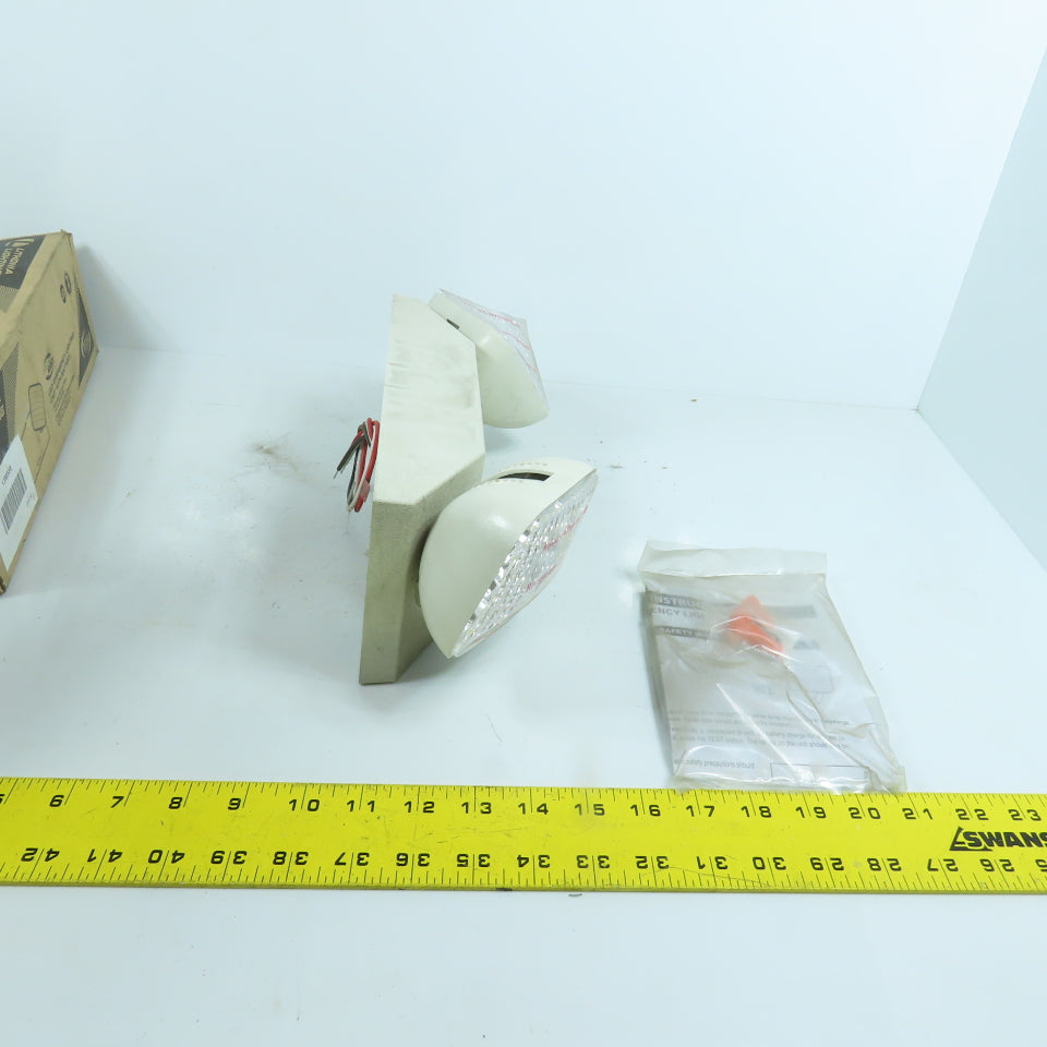 Lithonia 210LA2 EU2LEDM12 LED Emergency Lighting Unit & Battery (White) 120/277V