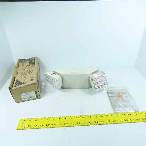 Lithonia 210LA2 EU2LEDM12 LED Emergency Lighting Unit & Battery (White) 120/277V