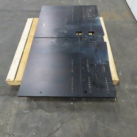 64" x 37" x 1-1/4" Thick Jig Fixture Plate Anodized Alloy