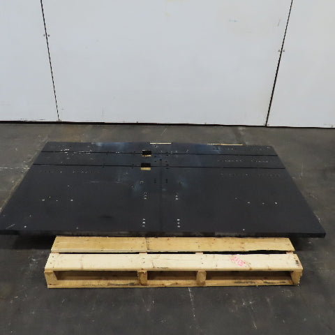 64" x 37" x 1-1/4" Thick Jig Fixture Plate Anodized Alloy