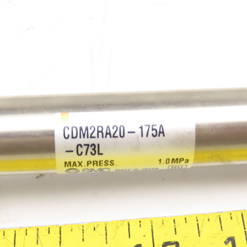 SMC CDM2RA20-175A-C73L 20mm Bore 175mm Stroke Double Acting Air Cylinder