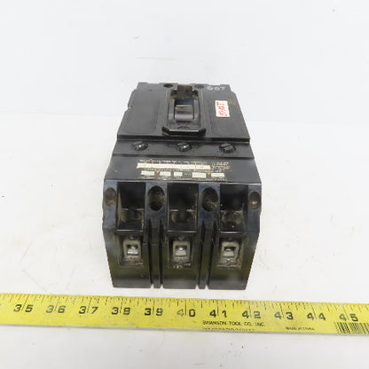 ITE X147278 Vintage 600V 10A 3 Pole Adjustable Trip Molded Case Circuit Breaker