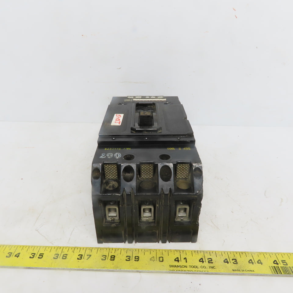 ITE X147278 Vintage 600V 10A 3 Pole Adjustable Trip Molded Case Circuit Breaker