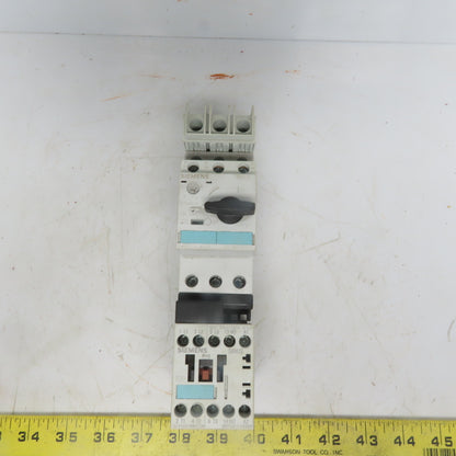 Siemens 3RV1021-4CA10 Motor Starter W/3RT1017-1AK61 Contactor