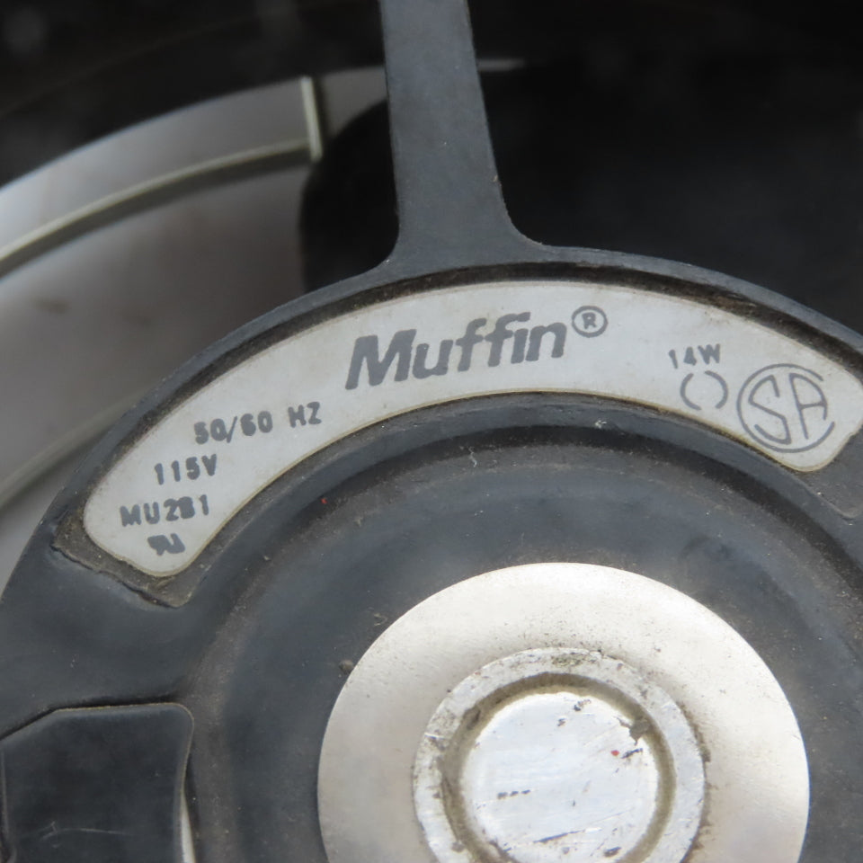 Rotron Inc. Muffin MU2B1 AC Cooling Fan 115V 14W 4-3/8" Diameter W/Grill