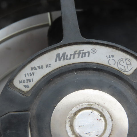Rotron Inc. Muffin MU2B1 AC Cooling Fan 115V 14W 4-3/8" Diameter W/Grill