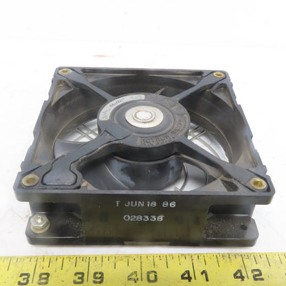 Rotron Inc. Muffin MU2B1 AC Cooling Fan 115V 14W 4-3/8" Diameter W/Grill