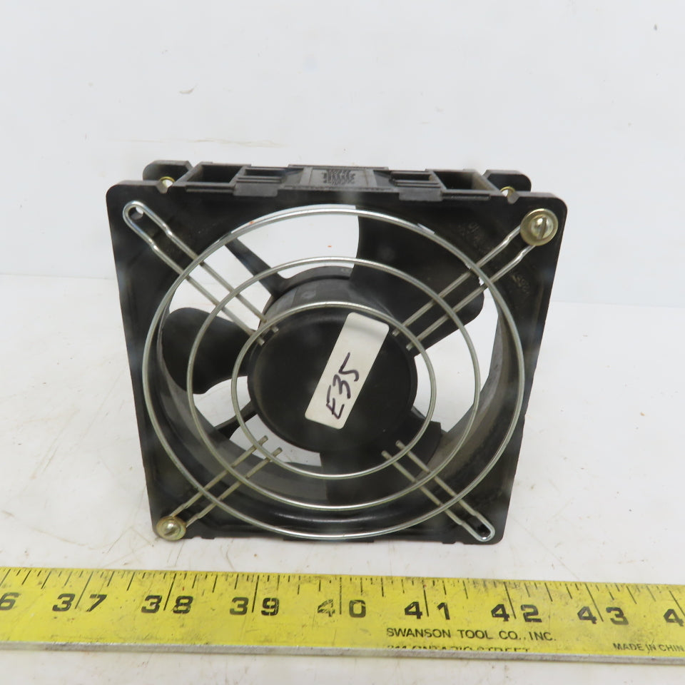 Rotron Inc. Muffin MU2B1 AC Cooling Fan 115V 14W 4-3/8" Diameter W/Grill