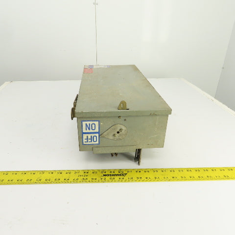 Westinghouse 2528D46G03 I-T-E 60 Amp Fusible Bus Plug Tap Switch 600VAC 3PH 3W