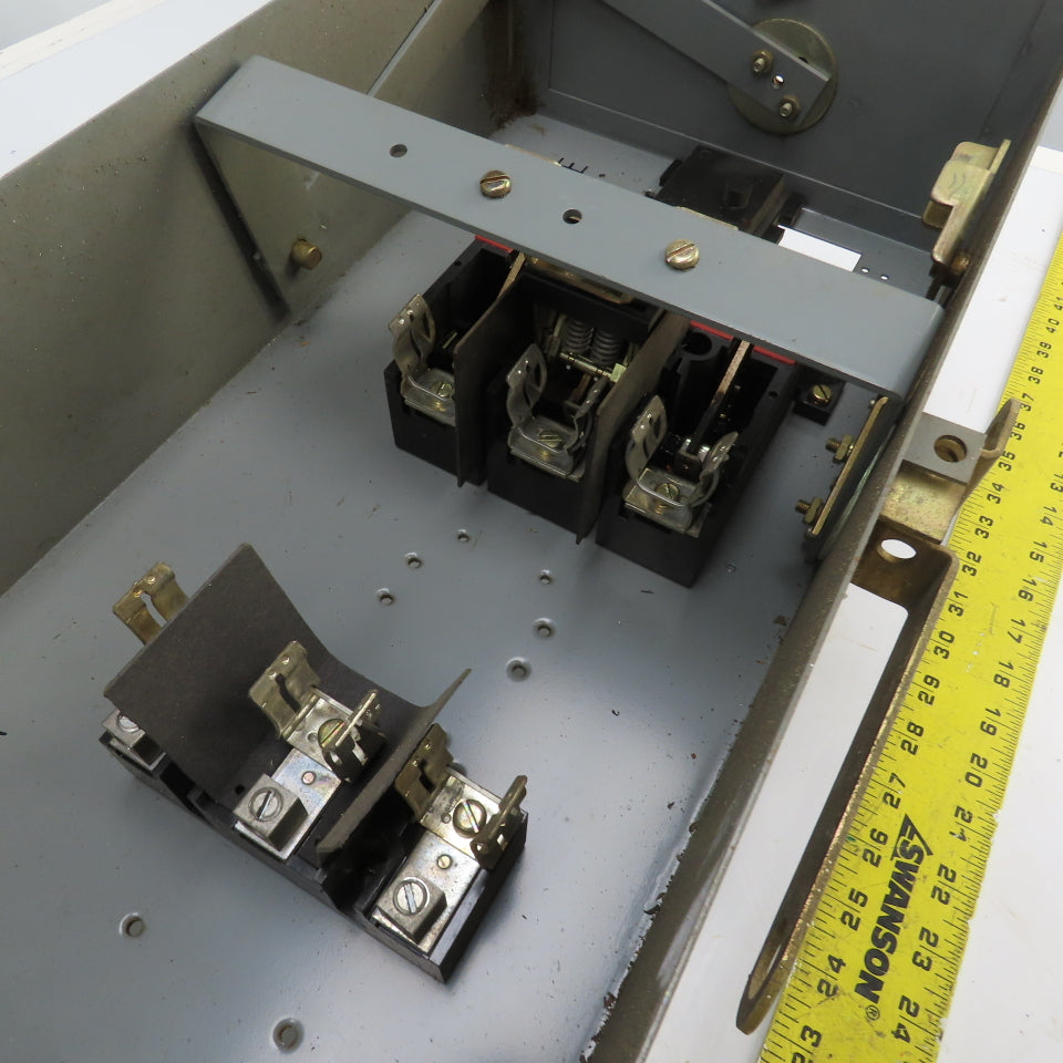 Westinghouse 2528D46G03 I-T-E 60 Amp Fusible Bus Plug Tap Switch 600VAC 3PH 3W