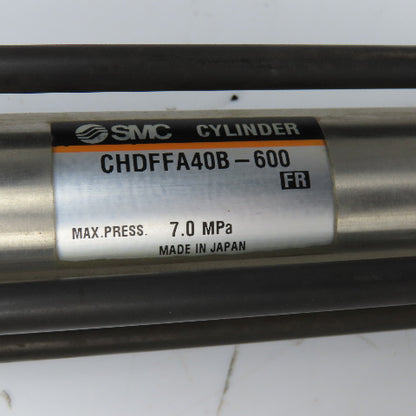 SMC CHDFFA40B-600 40mm Bore 600mm Stroke Double Acting Hydraulic Cylinder