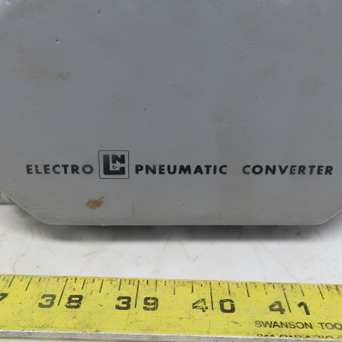 Leeds & Northrup 10970-4 Electro-Pneumatic Converter 20PSI