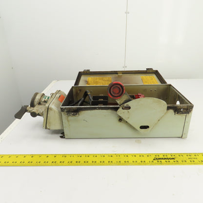 Appleton WSRD6352 60A Heavy Duty Fusible Safety Disconnect Switch 600V WRDK6034