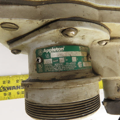 Appleton WSRD6352 60A Heavy Duty Fusible Safety Disconnect Switch 600V WRDK6034