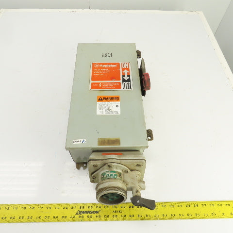 Appleton WSRD6352 60A Heavy Duty Fusible Safety Disconnect Switch 600V WRDK6034