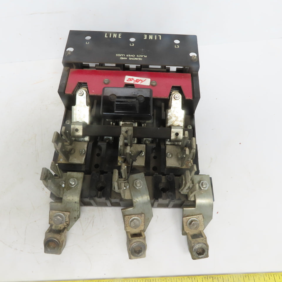 GE General Electric THMS34V2 QMR 3 Pole MW200 600V Fusible Disconnect Switch