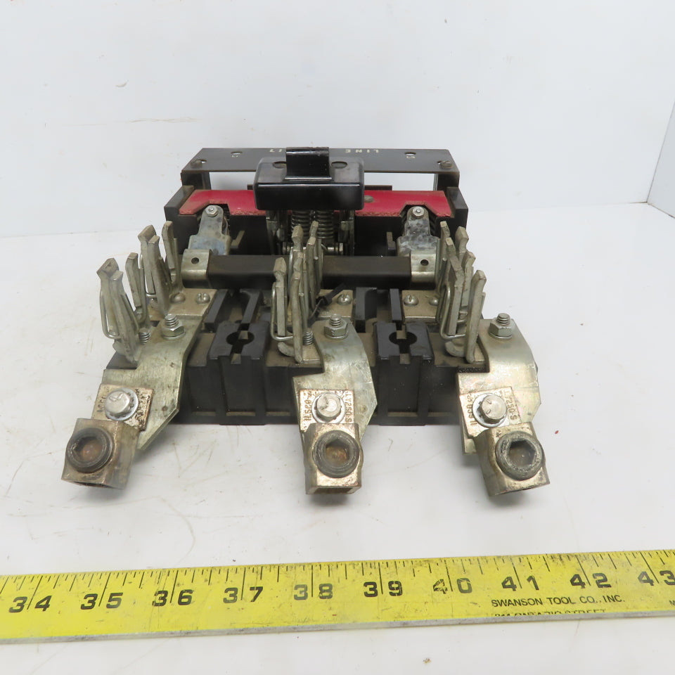 GE General Electric THMS34V2 QMR 3 Pole MW200 600V Fusible Disconnect Switch