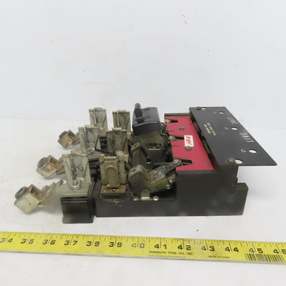 GE General Electric THMS34V2 QMR 3 Pole MW200 600V Fusible Disconnect Switch