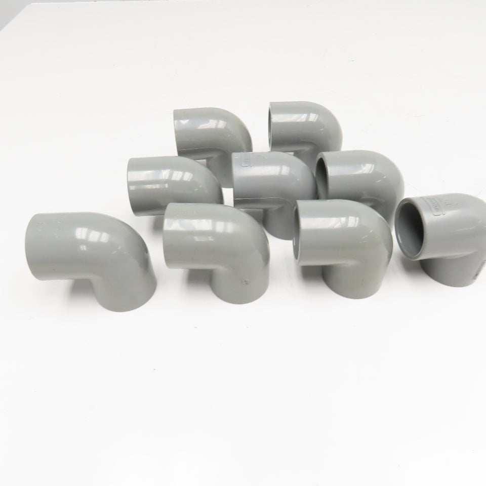 Spears & Colonial 1-1/2" SCH80 90° Elbow Lot Of 9