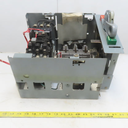 Allen Bradley YUW934216/1AG Size 1 Mcc Motor Starter Bucket 10Hp 480V 3ph 3 Pole