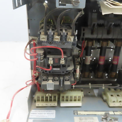 Allen Bradley YUW934216/1AG Size 1 Mcc Motor Starter Bucket 10Hp 480V 3ph 3 Pole