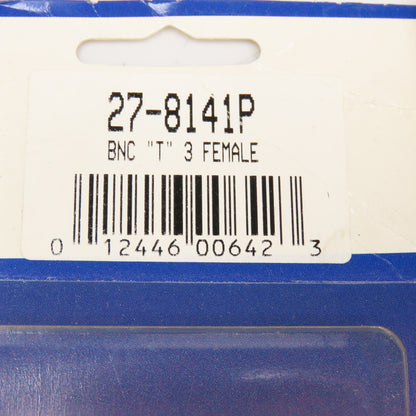 AIM Electronics 27-8141P BNC T 3 Way RF Connector Lot Of 5