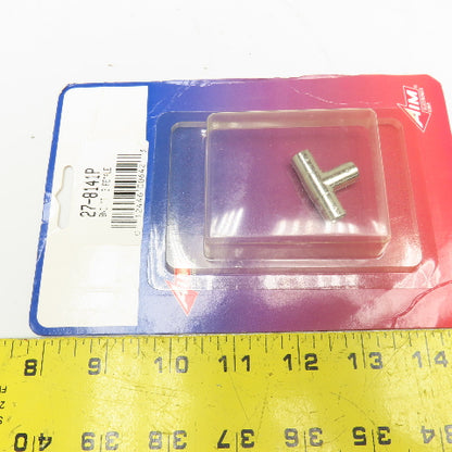 AIM Electronics 27-8141P BNC T 3 Way RF Connector Lot Of 5