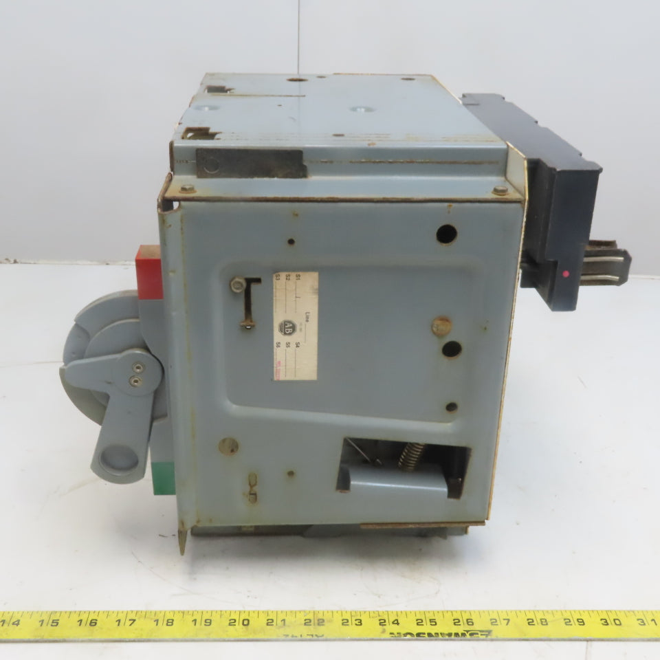 Allen Bradley YUW934216/1AG Size 2 Mcc Motor Starter Bucket 25Hp 480V 3ph 3 Pole