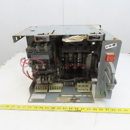 Allen Bradley YUW934216/1AG Size 2 Mcc Motor Starter Bucket 25Hp 480V 3ph 3 Pole