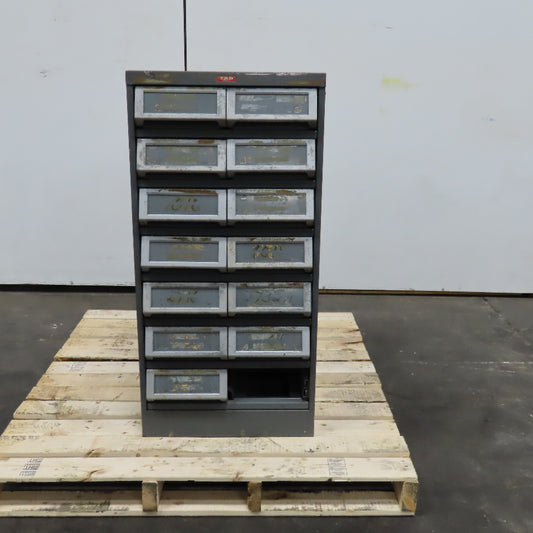 Tab Products 39" x 19" x 29-1/2" Deep 7 Sectional Drawer Storage Cabinet