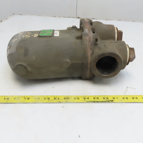 Velan MET 3 Monovalve Float Thermostaic Steam Trap 2" NPT 125PSI