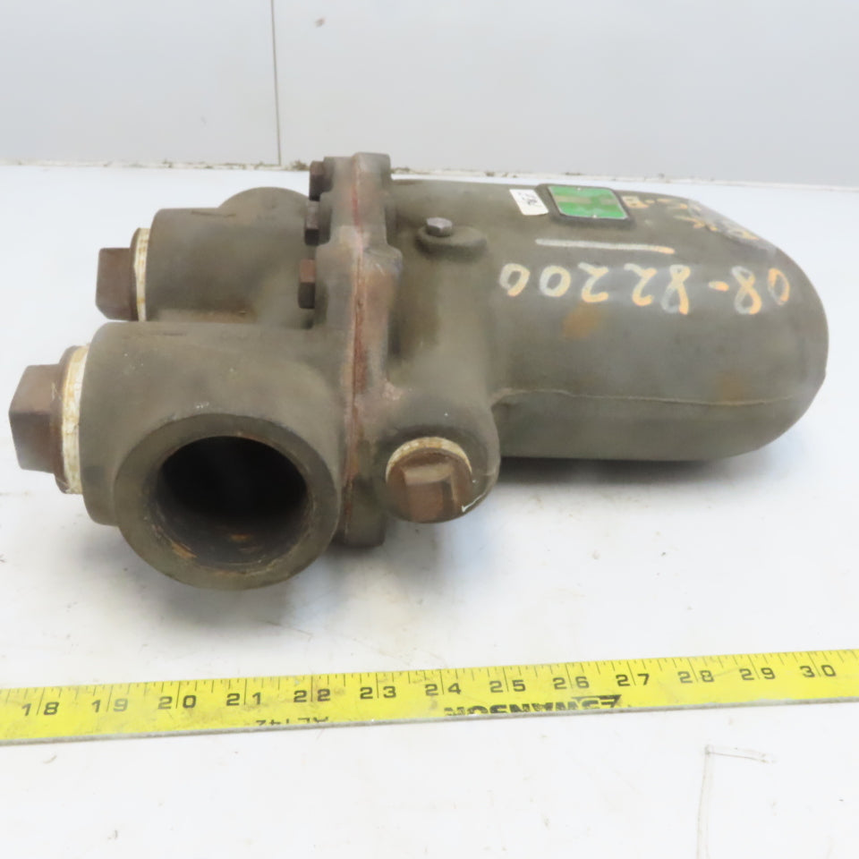 Velan MET 3 Monovalve Float Thermostaic Steam Trap 2" NPT 125PSI