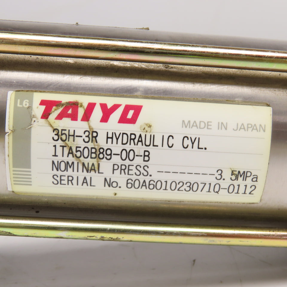 Taiyo 35H-3R 55mm Bore 78mm Stroke Trunnion Mount Hydraulic Cylinder