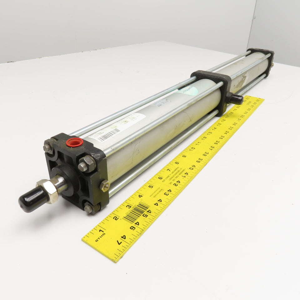 SMC 63mm Bore 710mm Double Acting Center Trunnion Air Cylinder
