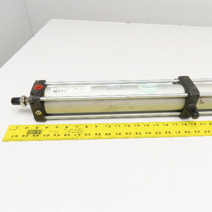 SMC 63mm Bore 710mm Double Acting Center Trunnion Air Cylinder