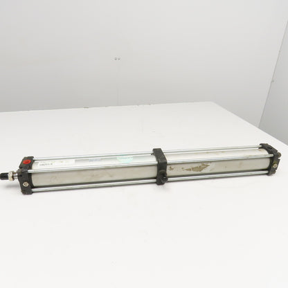 SMC 63mm Bore 710mm Double Acting Center Trunnion Air Cylinder