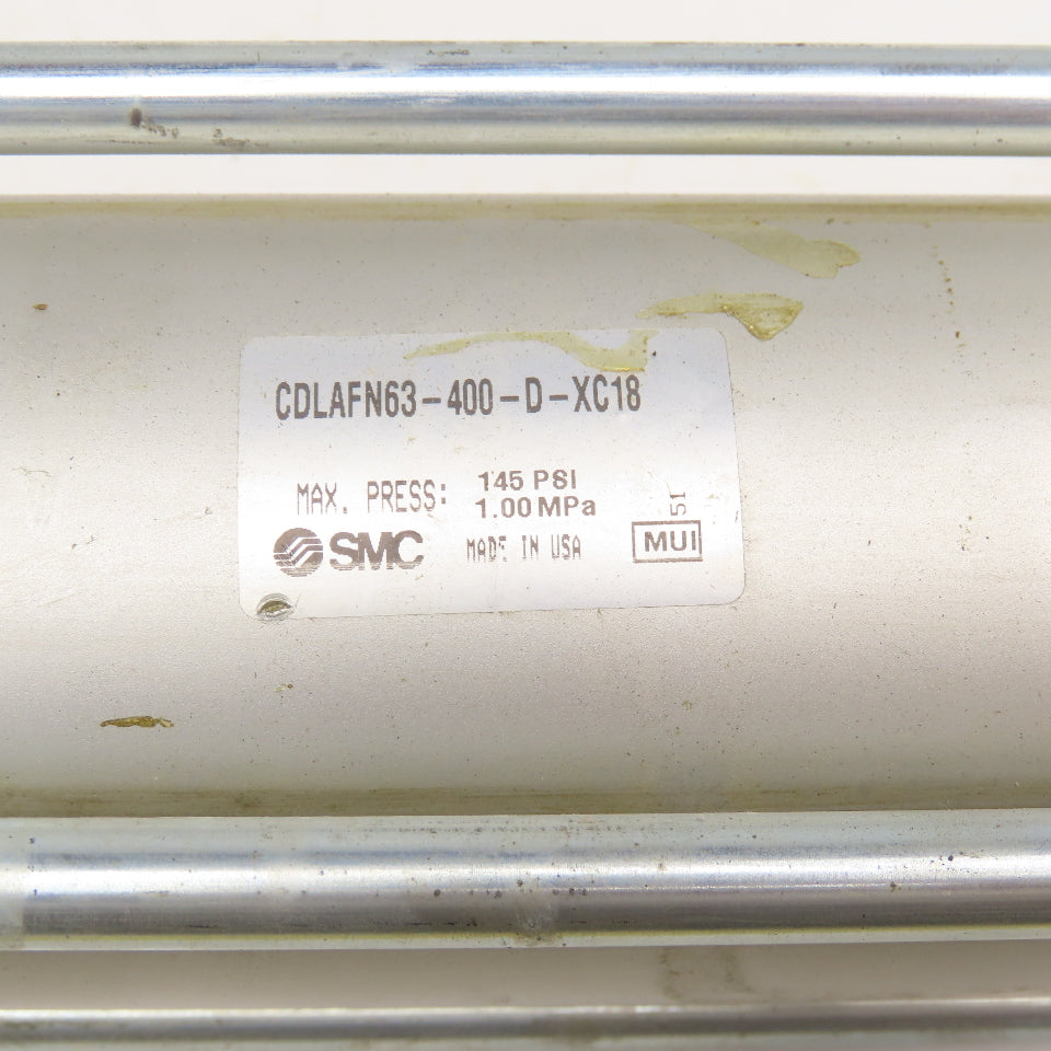 SMC CLA63-D-XC18 63mm x 400mm Stroke Fine Lock Pneumatic Cylinder