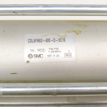 SMC CLA63-D-XC18 63mm x 400mm Stroke Fine Lock Pneumatic Cylinder