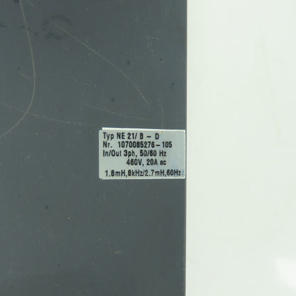 Bosch NE21/B-D 460V Power Supply 20A 50/60Hz