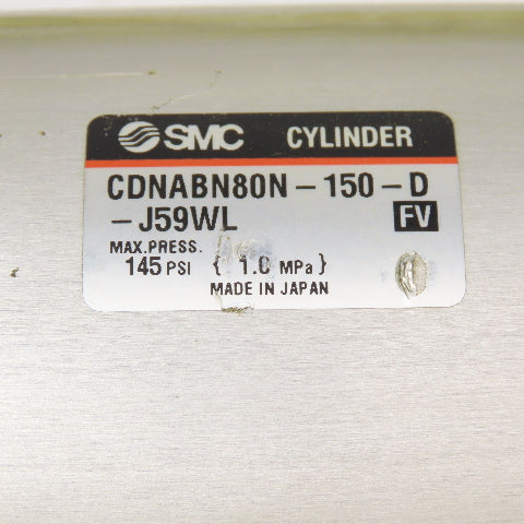 SMC CDNABN80N-150-D-J59WL 80mm x 150mm Stroke Fine Lock Air Cylinder