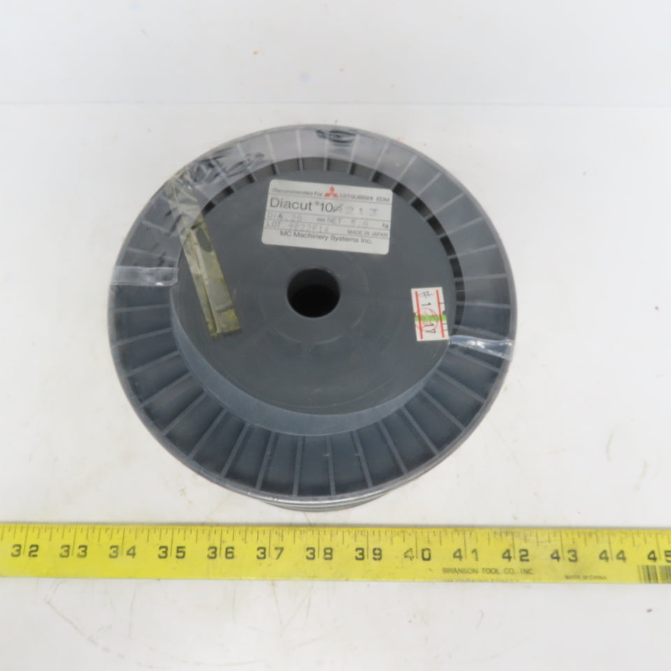 Mitsubishi A213 Diacut 10 Spooled EDM Wire 0.20 mm (.008") 11LB Spool