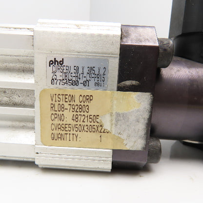 PHD CVASE6V50X305X2 50mm Bore 305mm 2mm Dual Stroke Rod Lock Cylinder