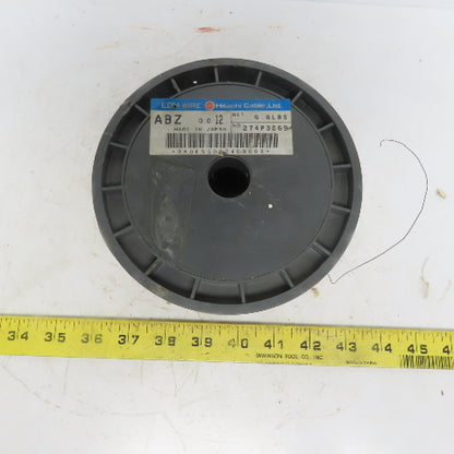 Hitachi ABZ Spooled EDM Wire Hard Brass 0.12mm (.0005") 6lb Spool